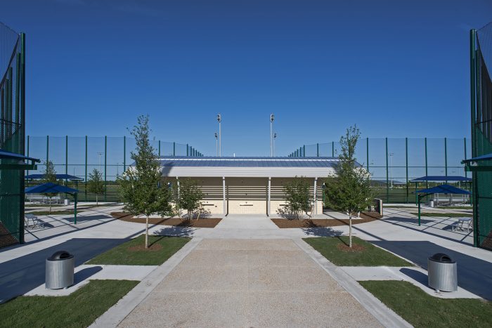 baseball fields