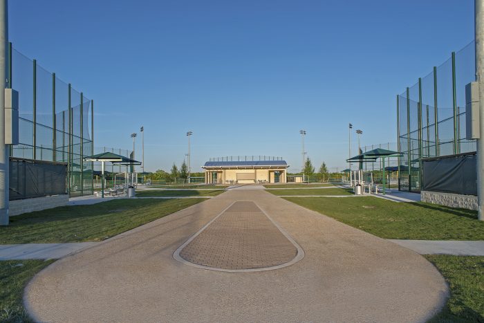 baseball fields