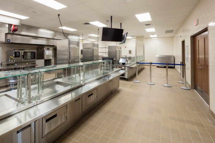 school kitchen